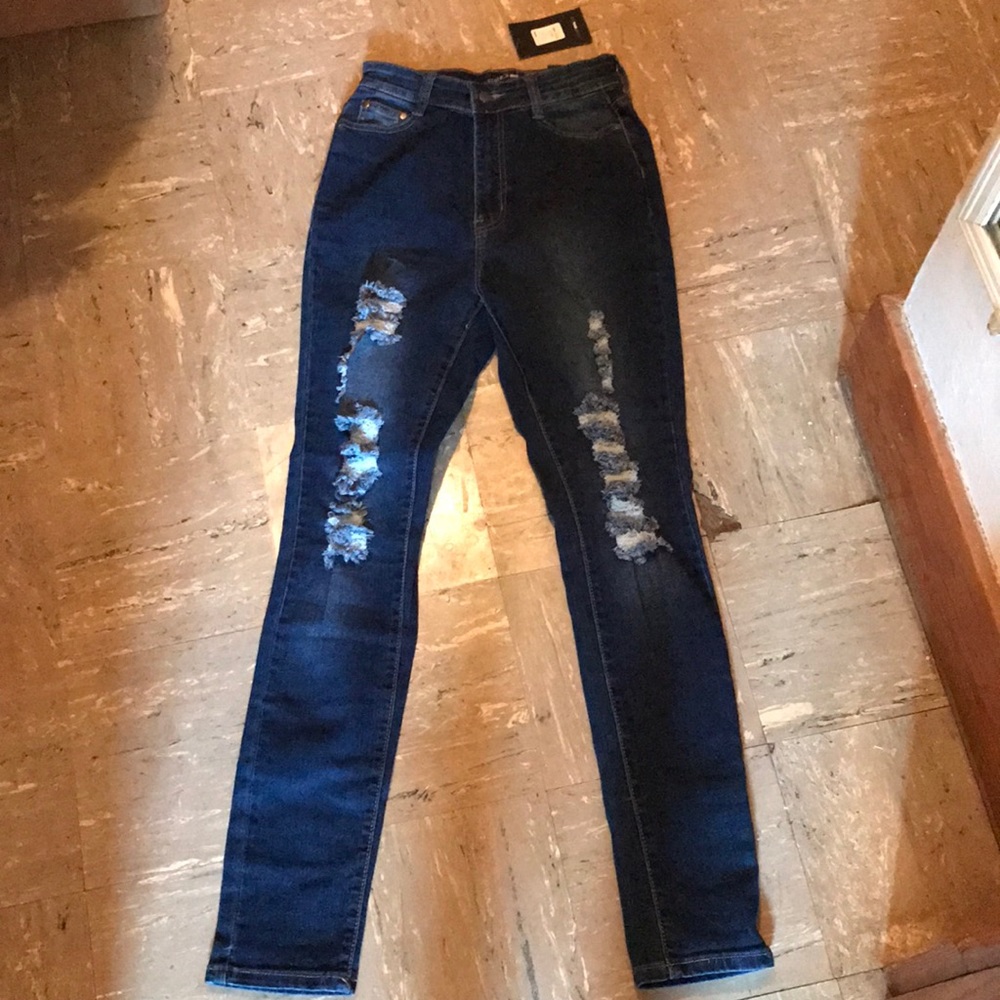 “drive to the ocean” brand new skinny jeans